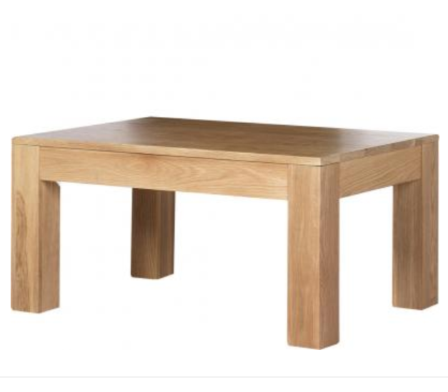 tall oak coffee table