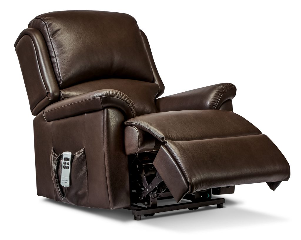 macy leather electric recliner sofa