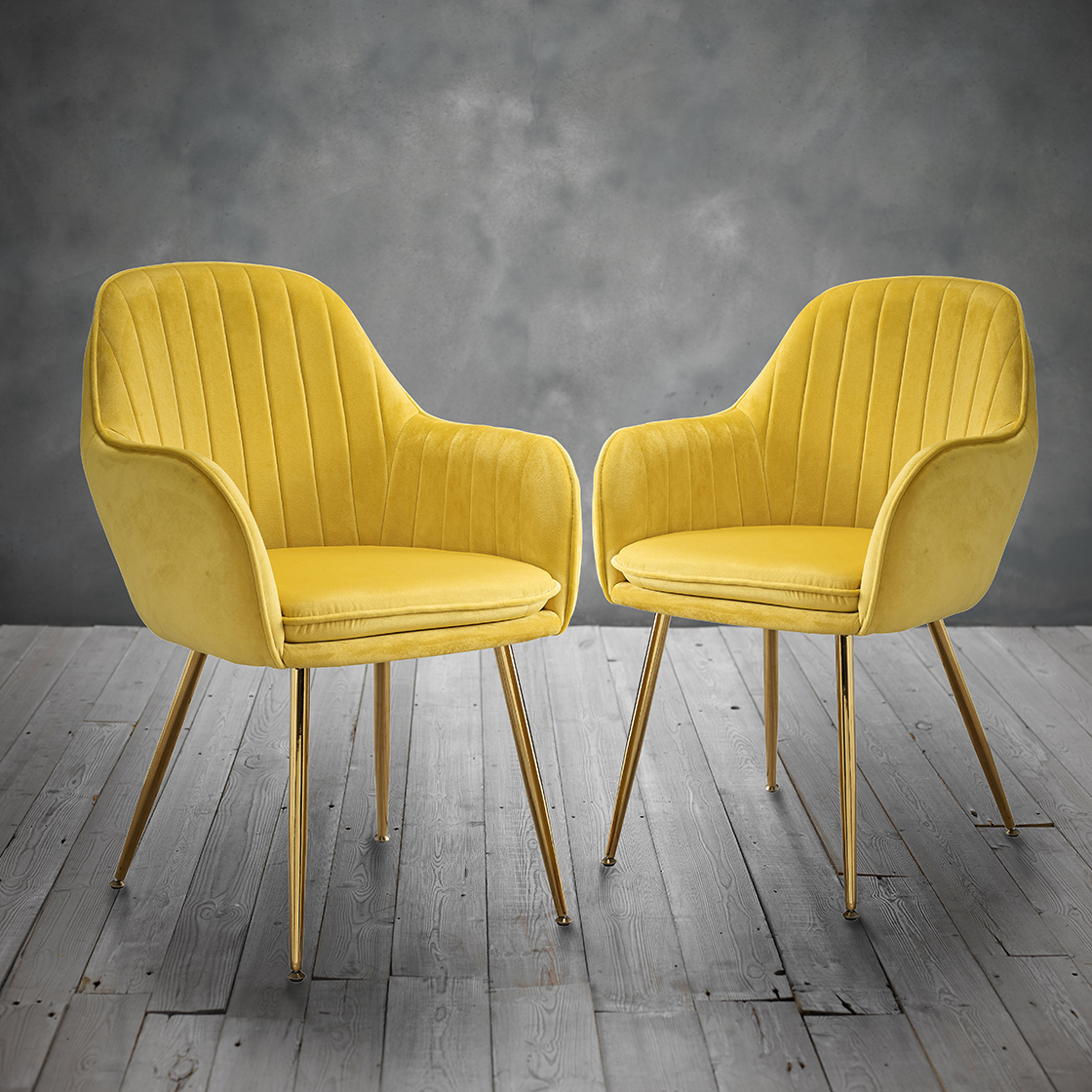 ochre dining room chairs