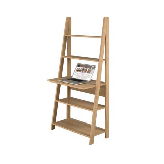 Tiva Ladder Desk Oak Browns Furniture