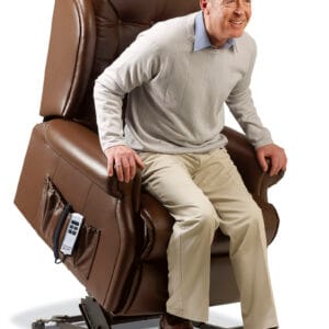 Lynton Royale Leather Electric Riser Recliner