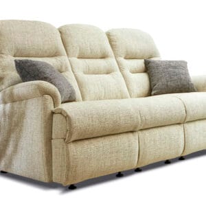 Keswick Small Fabric Fixed 3-seater