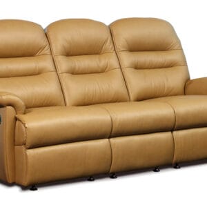 Keswick Standard Leather Reclining 3-seater
