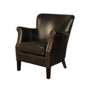 Harlow Armchair Leather Air (Brown)