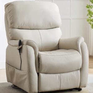 Normandy Riser Recliner - Leather/Match