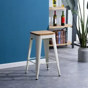 Display Model Sale - Seattle Bar Stool - Cream