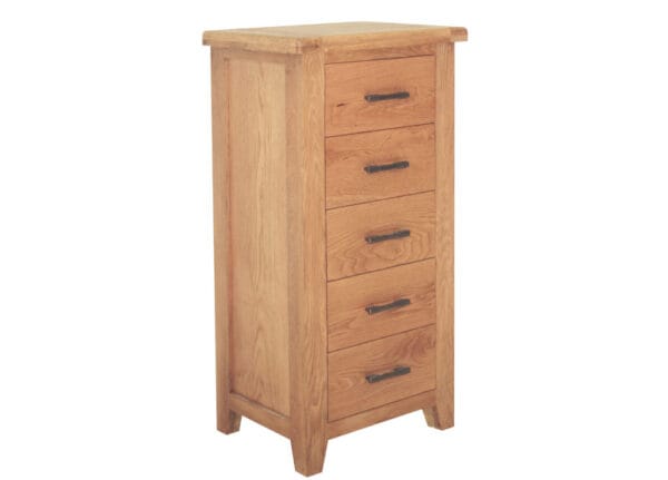 Hampton - 5 Drawer slim chest