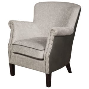 Harlow Fusion Armchair Grey & Grey