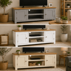 Contemporary painted - Large TV unit