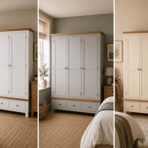 Contemporary painted - Three drawer wardrobe with drawers
