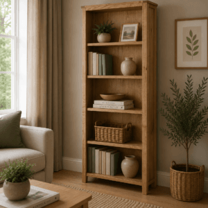 Kilmore Oak Tall Bookcase