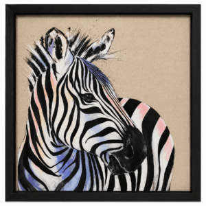 Zebadee framed  wall-art
