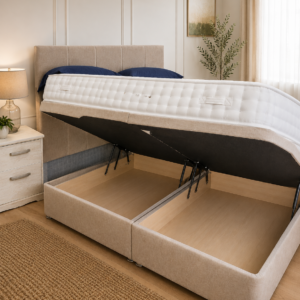 Display Model Sale: 4'6 Ashbury 1000 Side opening ottoman set