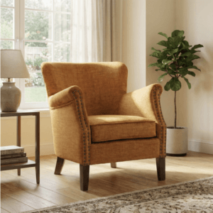 Harlow Vintage Armchair Collection - Amber, Fabric