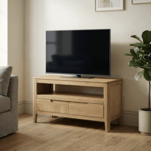 Dunmore Oak  Small TV Unit