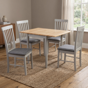 Altona  Square drop-leaf dining set