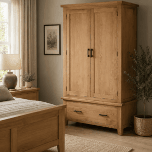 Hampton - 2 Door robe with drawer