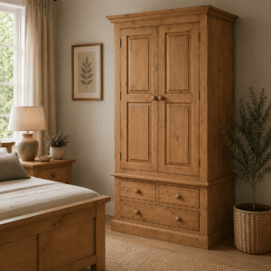 Huntington Double Wardrobe with Drawers