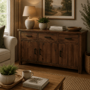 Andorra Acacia 3 Door Sideboard