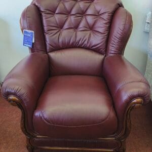 Display model sale - Barbara leather chair