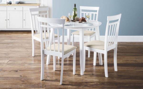 Display sale - Coast dining table & two chairs