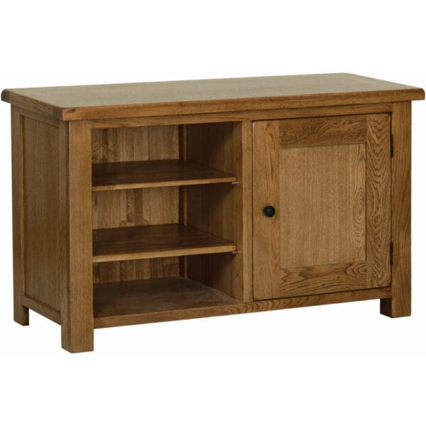 Display model sale - Rustic oak standard tv unit