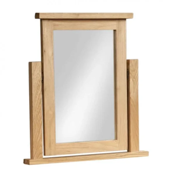 Display sale - Contemporary oak chest and mirror package - Image 3
