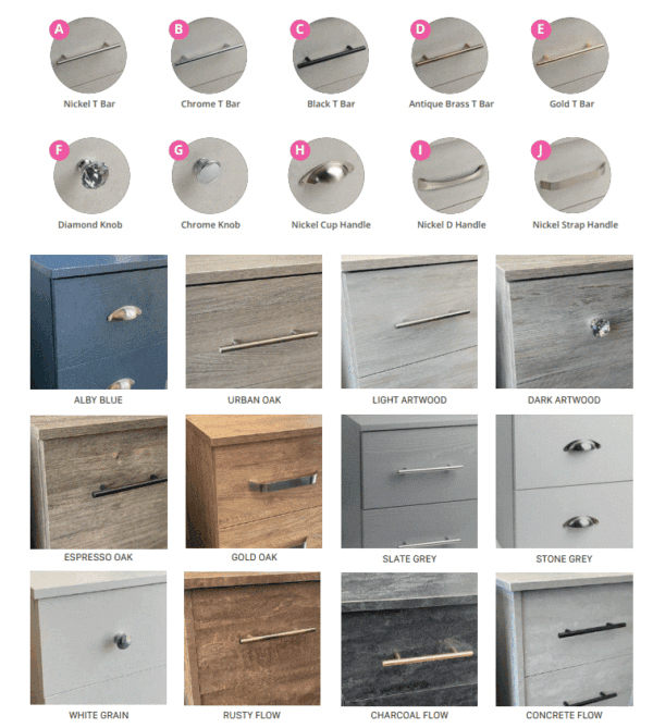 Vario standard bedroom range - Chests - Image 2