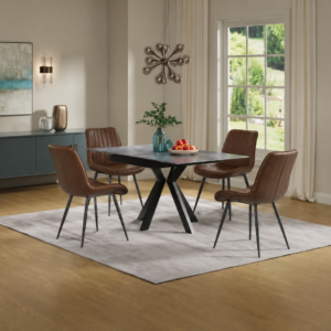 Carlo ceramic extending dining table