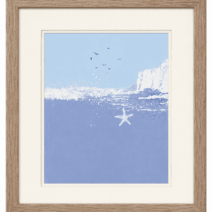 Sea Front - Coastal Cliffs Wall-art