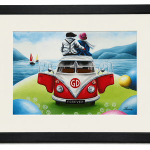Vintage Campervan - Wall Art