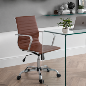 Gio Office Chair - Brown