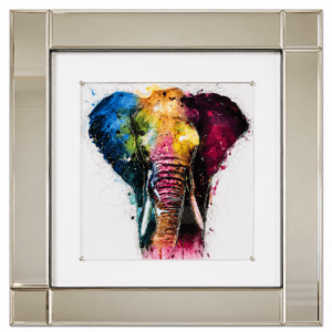 Watercolour Elephant - Wall Art
