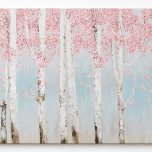 Blossom Birch Trees - Wall Art