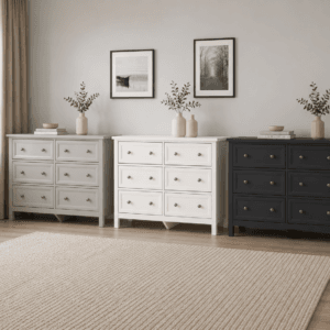 Maine 6 Drawer Wide Chest