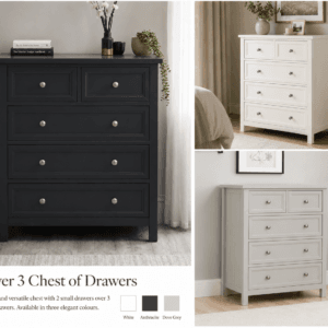 Maine  2 + 3 Drawer Chest