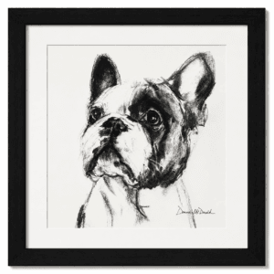 French Bulldog Sketch - Wall Art