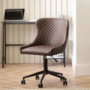 Luxe Home Office Chair-Brown