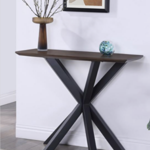 Nevada Rectangular Console - Parquet Top