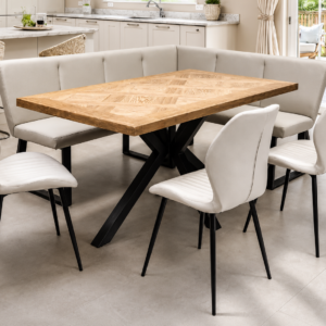 Hudson 1.6 dining table-Oak veneer