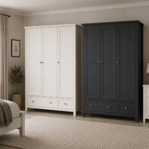 Maine 3 Door Combination Wardrobe